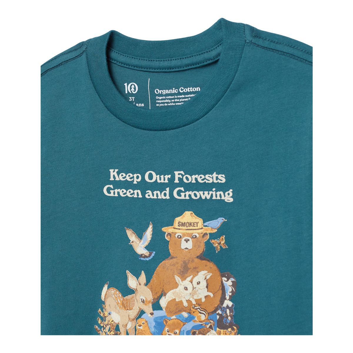 Tentree Toddler Boys' 2-5 Smokey Friends T Shirt