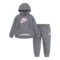 Nike Toddler Girls' 2-4 Club Fleece Set Front_Flat