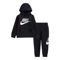 Nike Toddler Boys' 2-4 Club HBR Fleece Pullover Hoodie Set Front_Flat