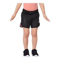 FWD Toddler Girls' 2-6 Gym Reversible Shorts Front_Flat