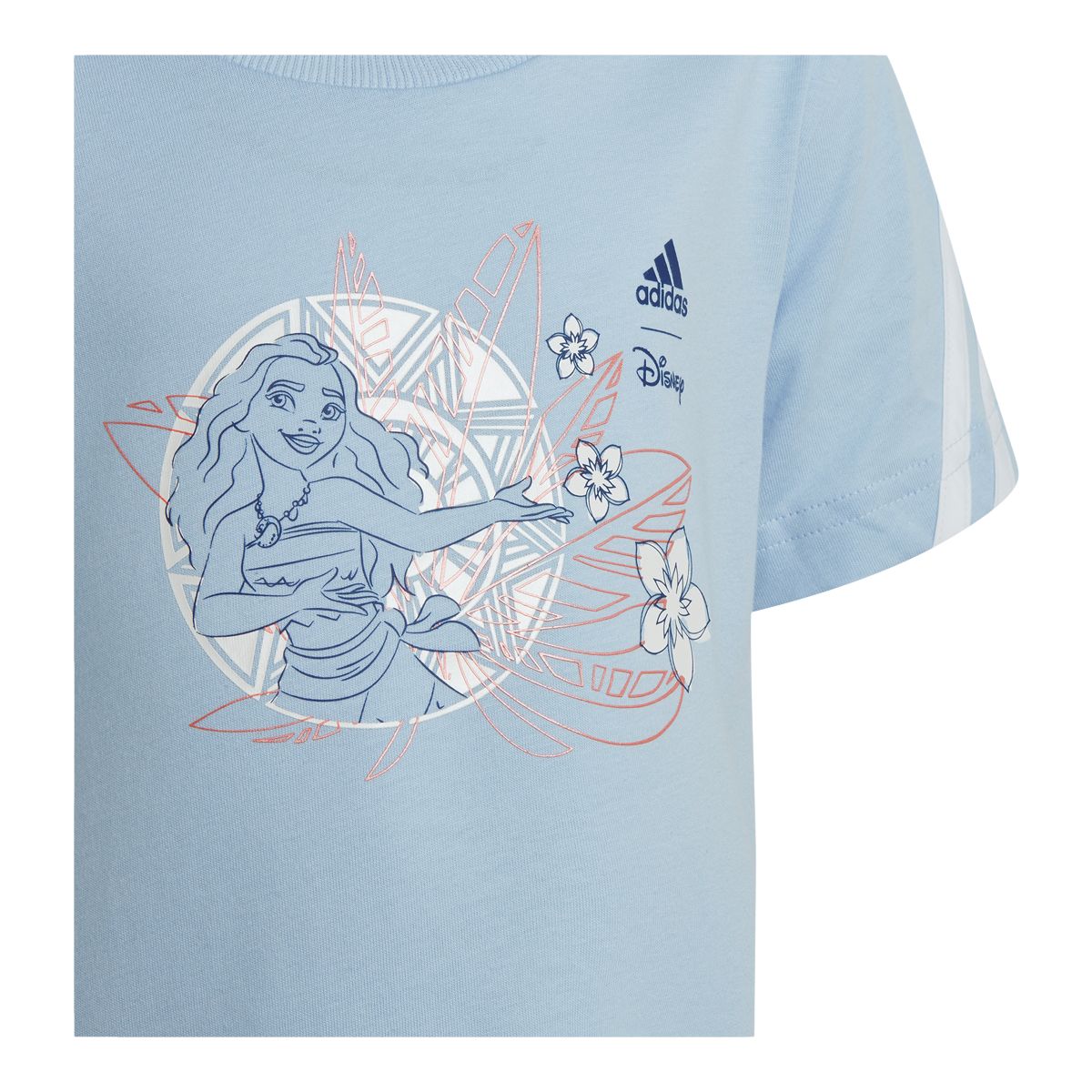adidas Toddler Girls' 2-5 Disney Moana T Shirt