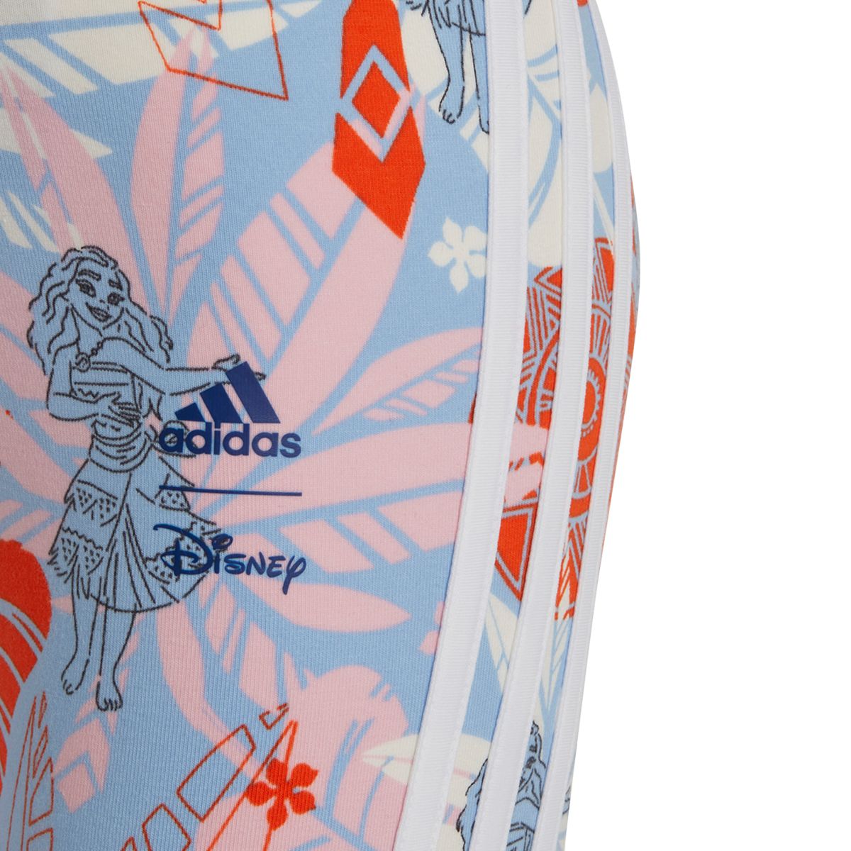 adidas Toddler Girls' 2-5 Disney Moana All Over Print Leggings