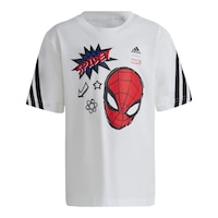 adidas Toddler Boys' 2-7 Disney Spiderman T Shirt Front_Flat