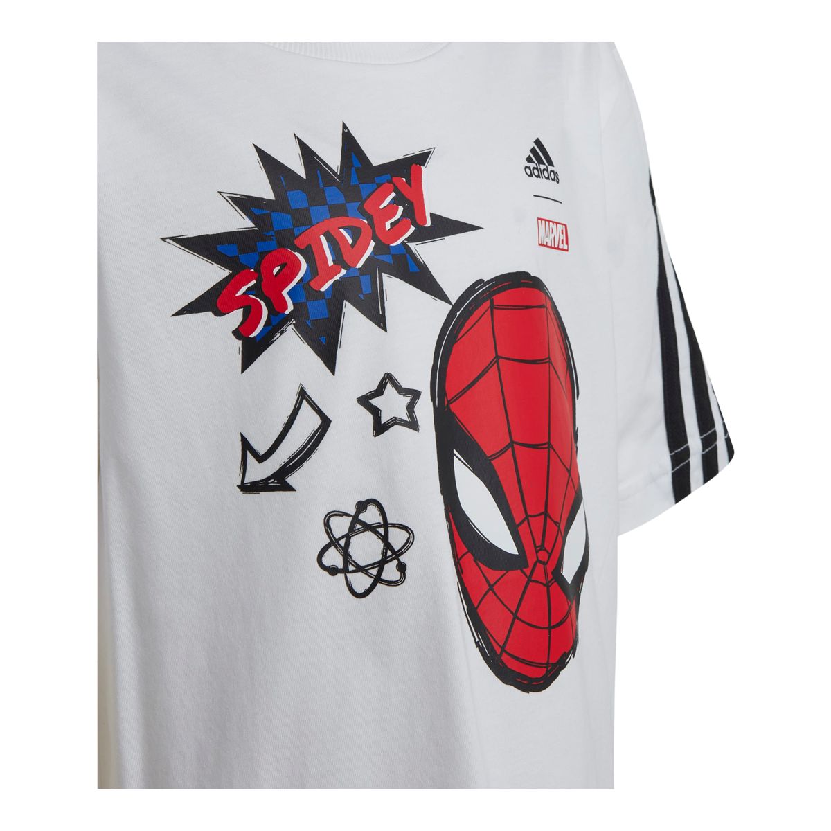 adidas Toddler Boys' 2-7 Disney Spiderman T Shirt