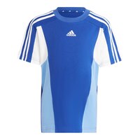 adidas Toddler Boys' 4-7 Color Block Cotton T Shirt Front_Flat