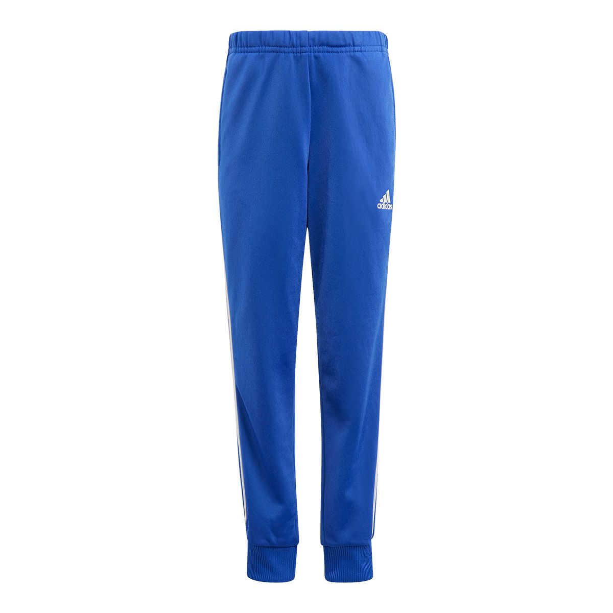 adidas Kids' 3-Stripe Colour Block Shiny Tracksuit Set