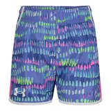 Under Armour Toddler Girls' 2-4 Watercolor Dabs Fly-By Shorts Front_Flat