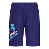 Under Armour Kids' Prototype Logo Shorts Front_Flat