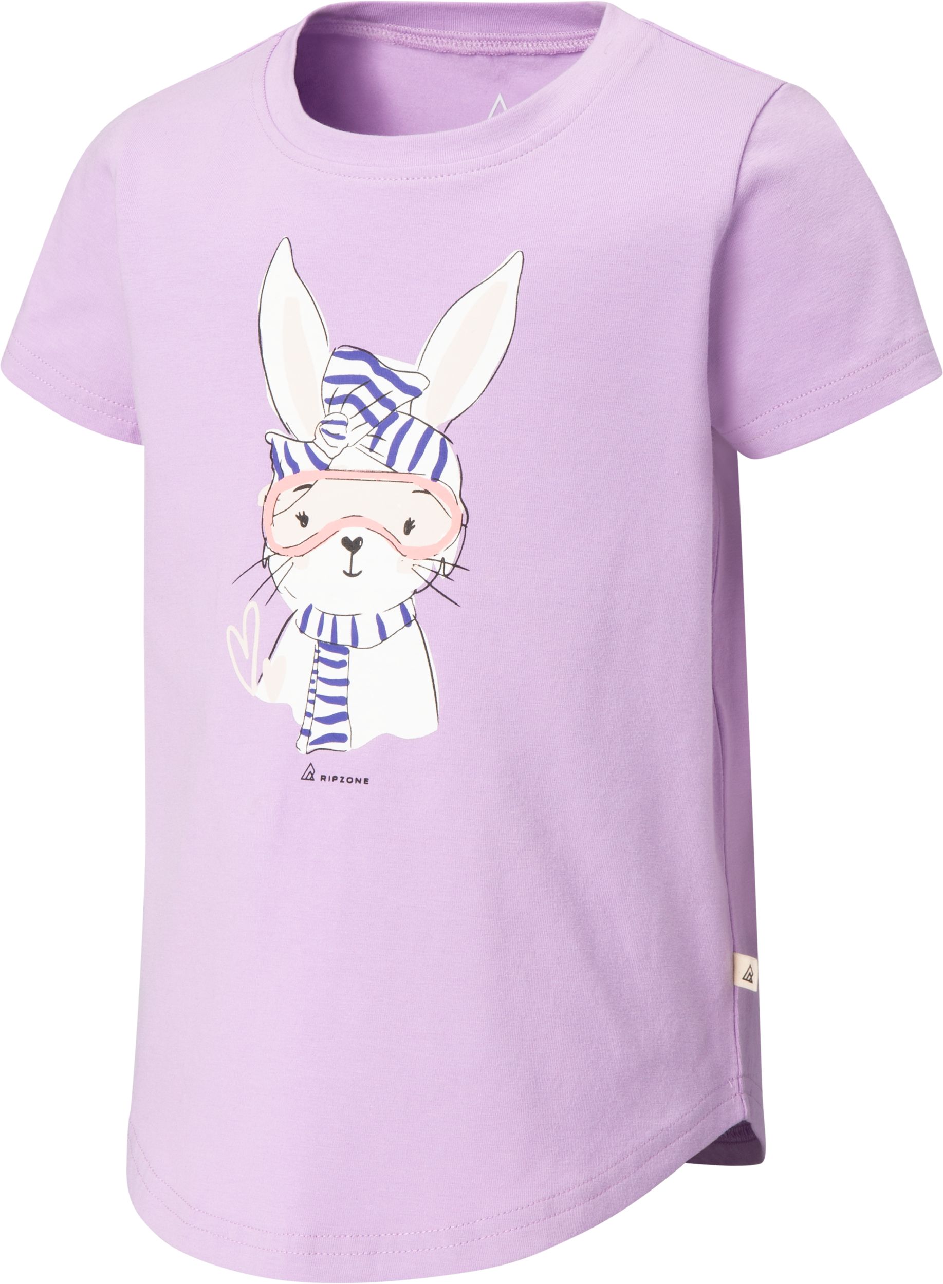 Ripzone Toddler Girls' 2-6 Alta Graphic Bunny T Shirt