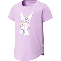 Ripzone Toddler Girls' 2-6 Alta Graphic Bunny T Shirt Front_Angled_Left