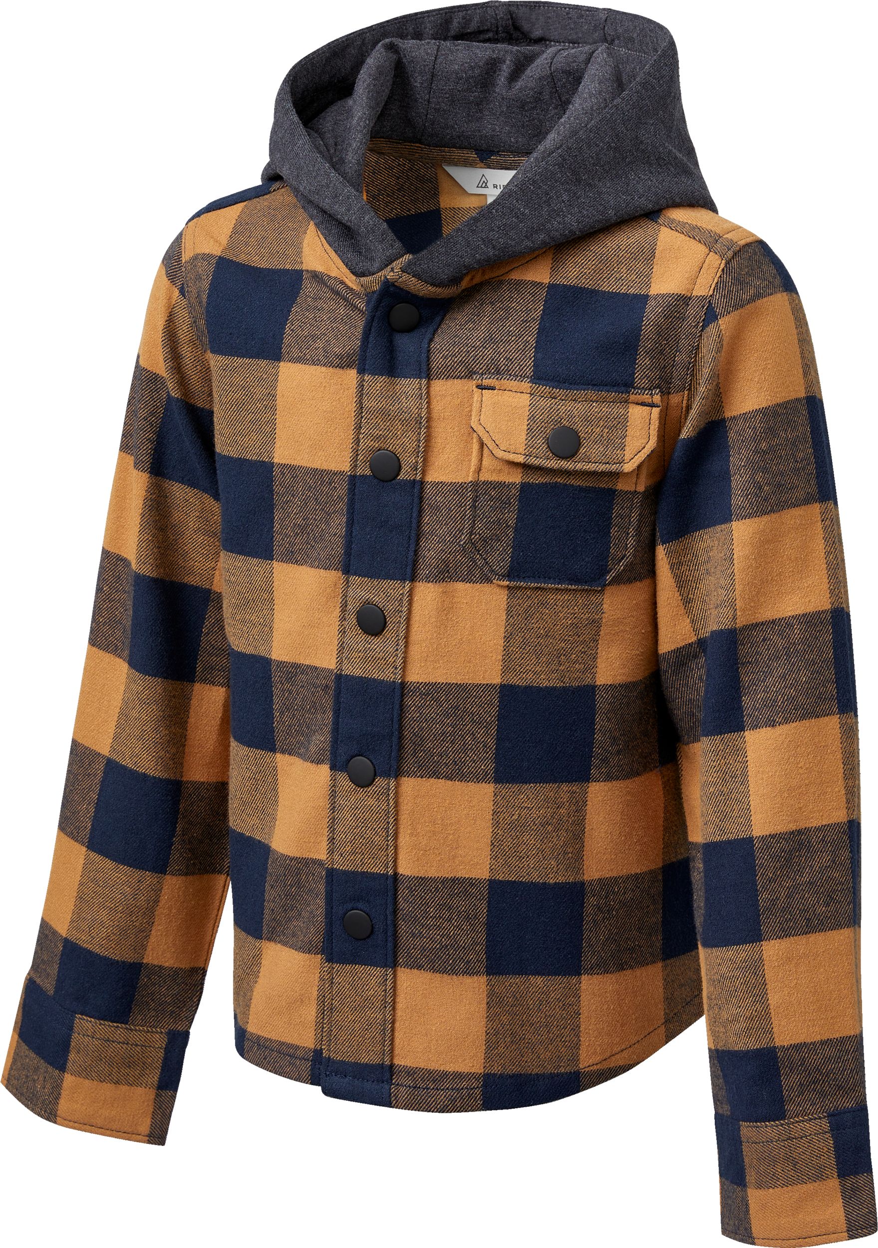 Image of Ripzone Toddler Boys' 2-6 Hideout 2.0 Plaid Shirt