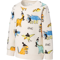 Ripzone Kids' Cariboo All Over Print Sweatshirt Front_Angled_Left