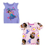 Character Toddler Girls' 2-6 Encanto On The Go T Shirt Set Front_Flat