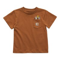 Carhartt Kids’ Pocket Tool T Shirt Front_Flat