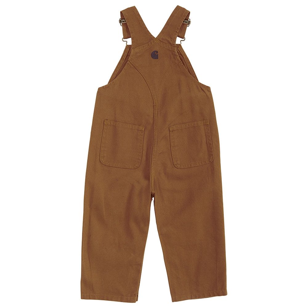Carhartt Kids' Unisex Canvas Bib Overalls