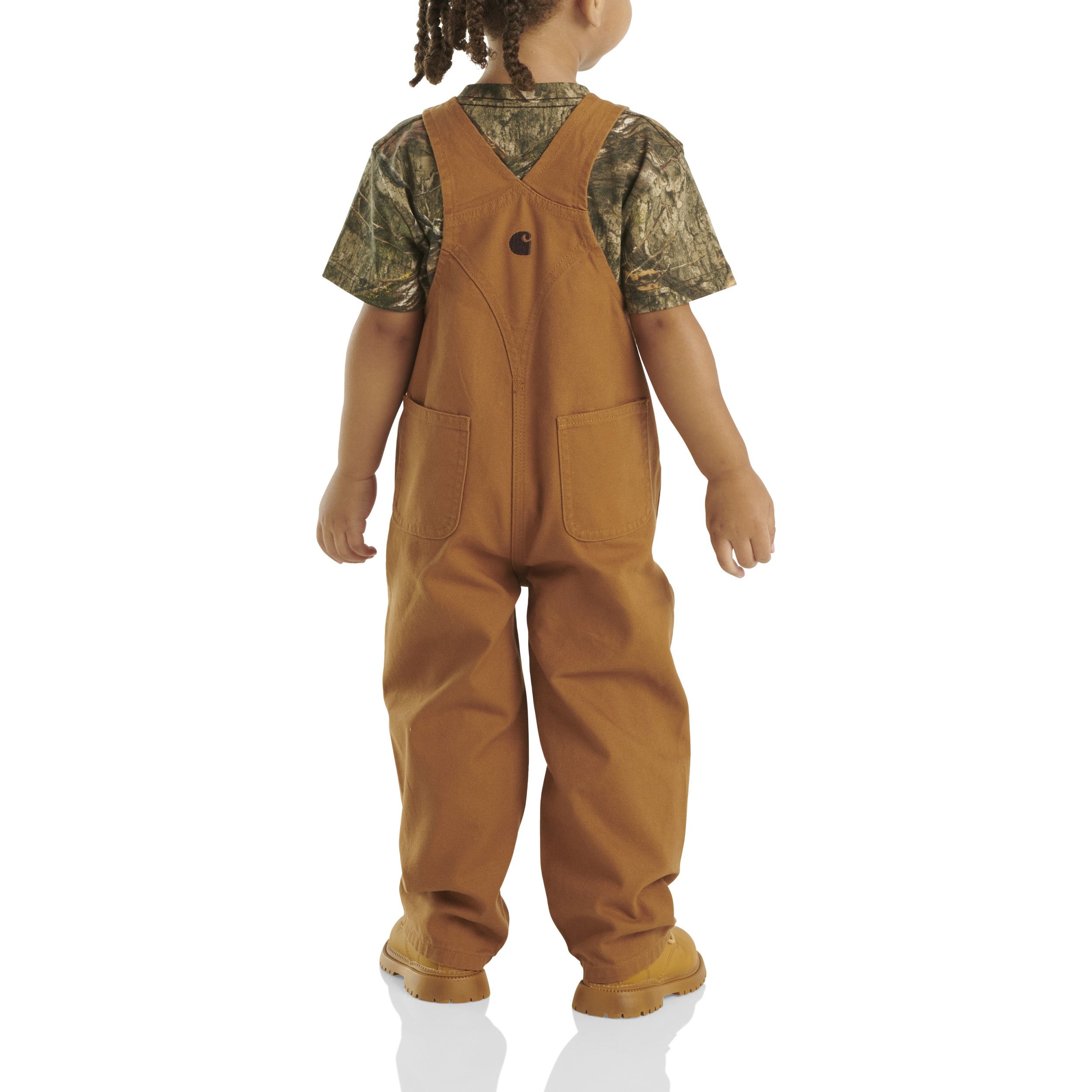 Carhartt Kids' Unisex Canvas Bib Overalls