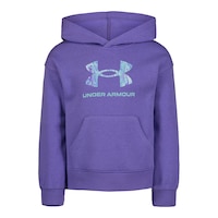 Under Armour Toddler Girls' 4-6X Marble Hoodie Front_Flat