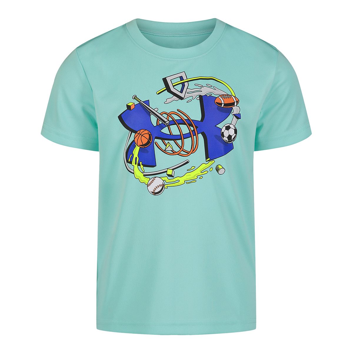 Under Armour Kids' Big Logo All Sport T Shirt