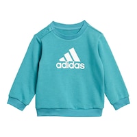 adidas Kids’ Crew Jogger Set Front_Flat