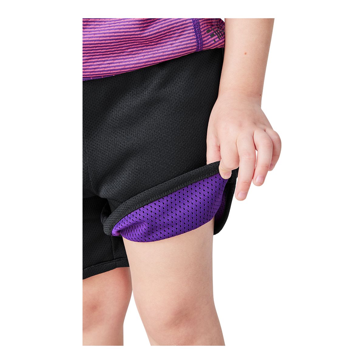 FWD Toddler Girls' 2-6 Gym Reversible Shorts