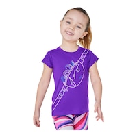 FWD Toddler Girls' UPF T Shirt Front_Flat