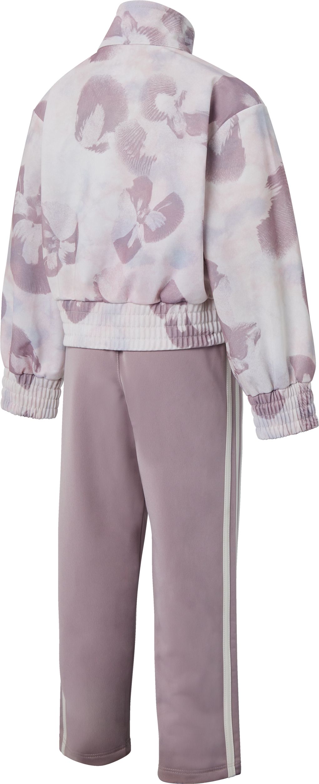 adidas Kids' 3-Stripe Tricot 2T-6X Track Set