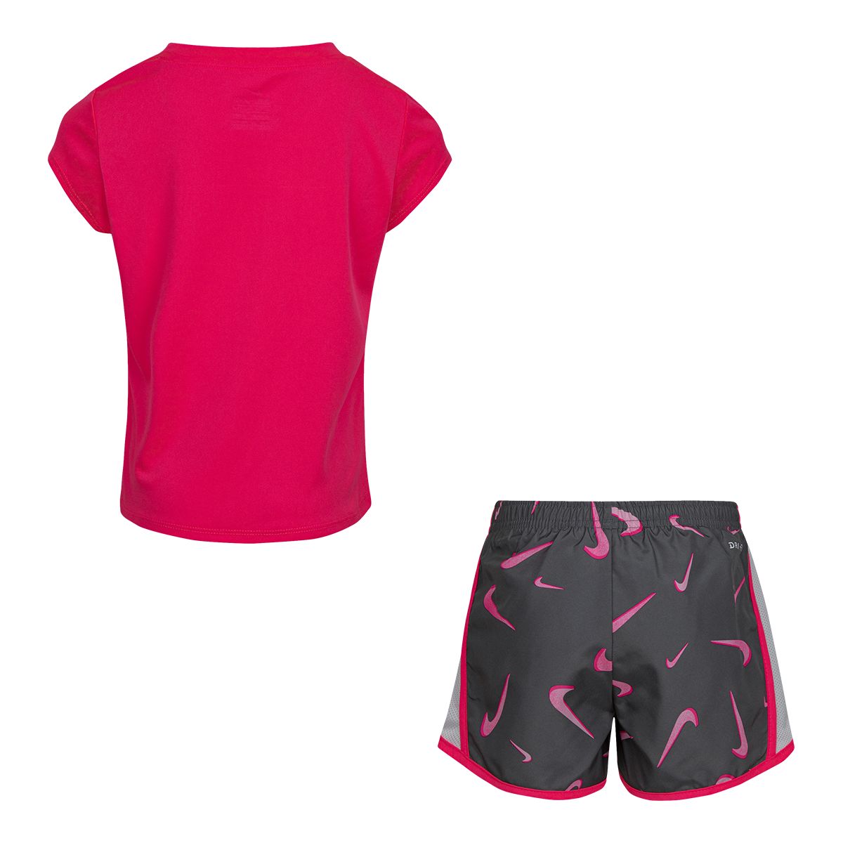 Nike Toddler Kids' 3D Swoosh All Over Print Tempo Shorts Set