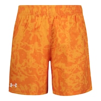 Under Armour Toddler Boys' 4-7 Woven Printed Shorts Front_Flat