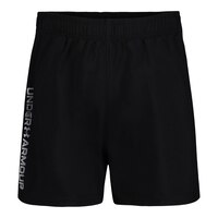 Under Armour Kids’ Woven Wordmark Shorts Front_Flat