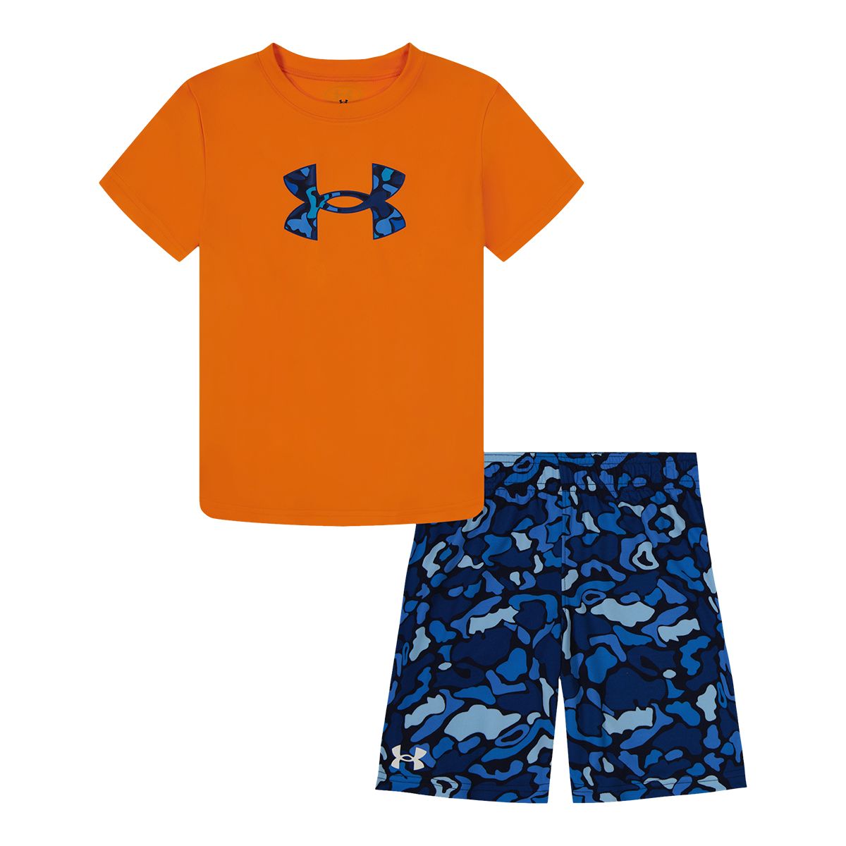 SportChek has Under Armour Toddler Boys' (2-4) Logo Shorts Set