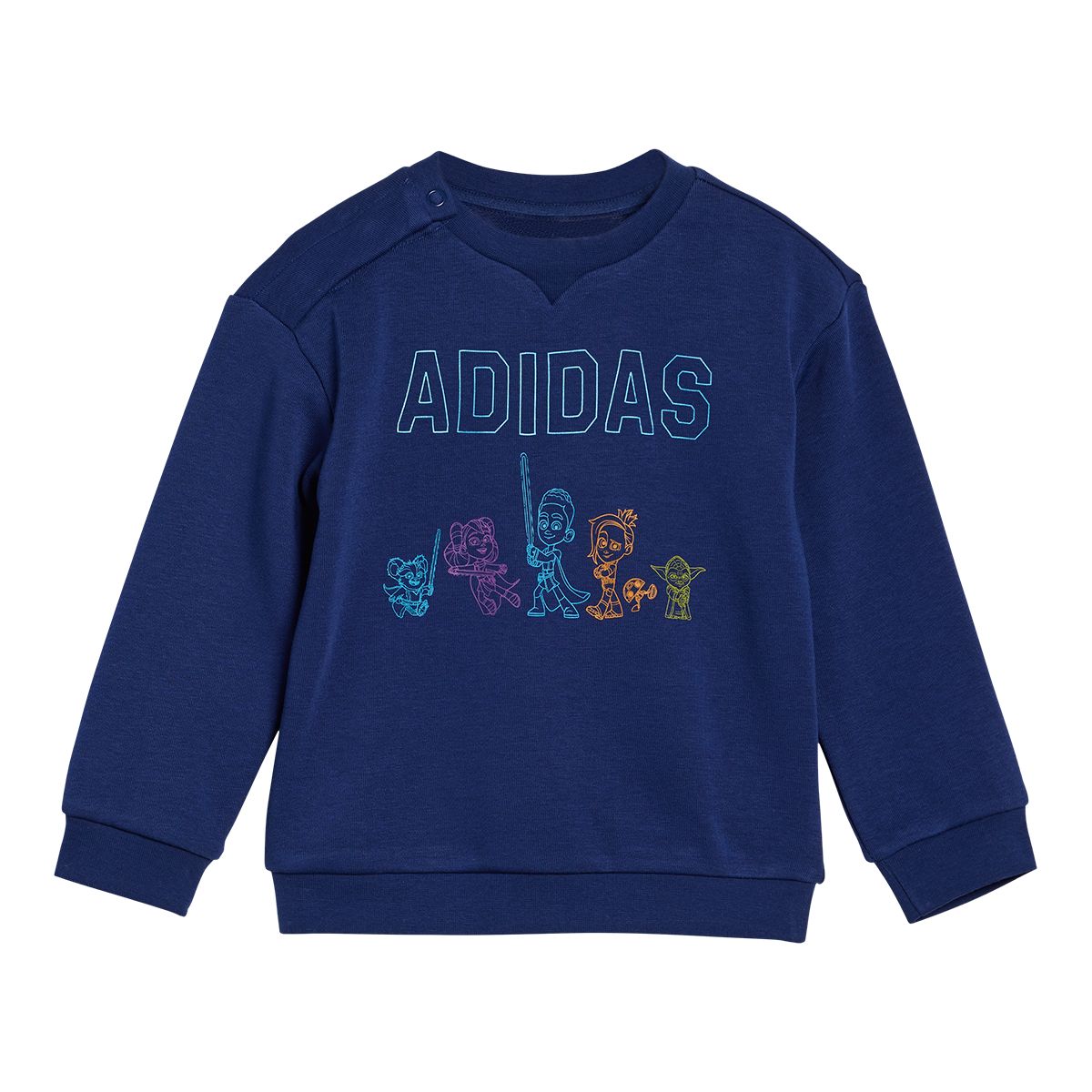 adidas Toddler Boys' Star Wars Crew and Pants Set