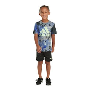 adidas Toddler Boys' All Over Print Shorts Set