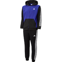 adidas Toddler Boys' Colorblock Track Set Front_Angled_Left