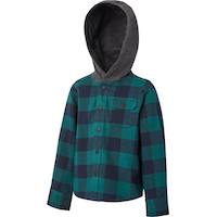 Ripzone Toddler Boys' Hideout 2.0 Plaid Shirt Front_Angled_Left