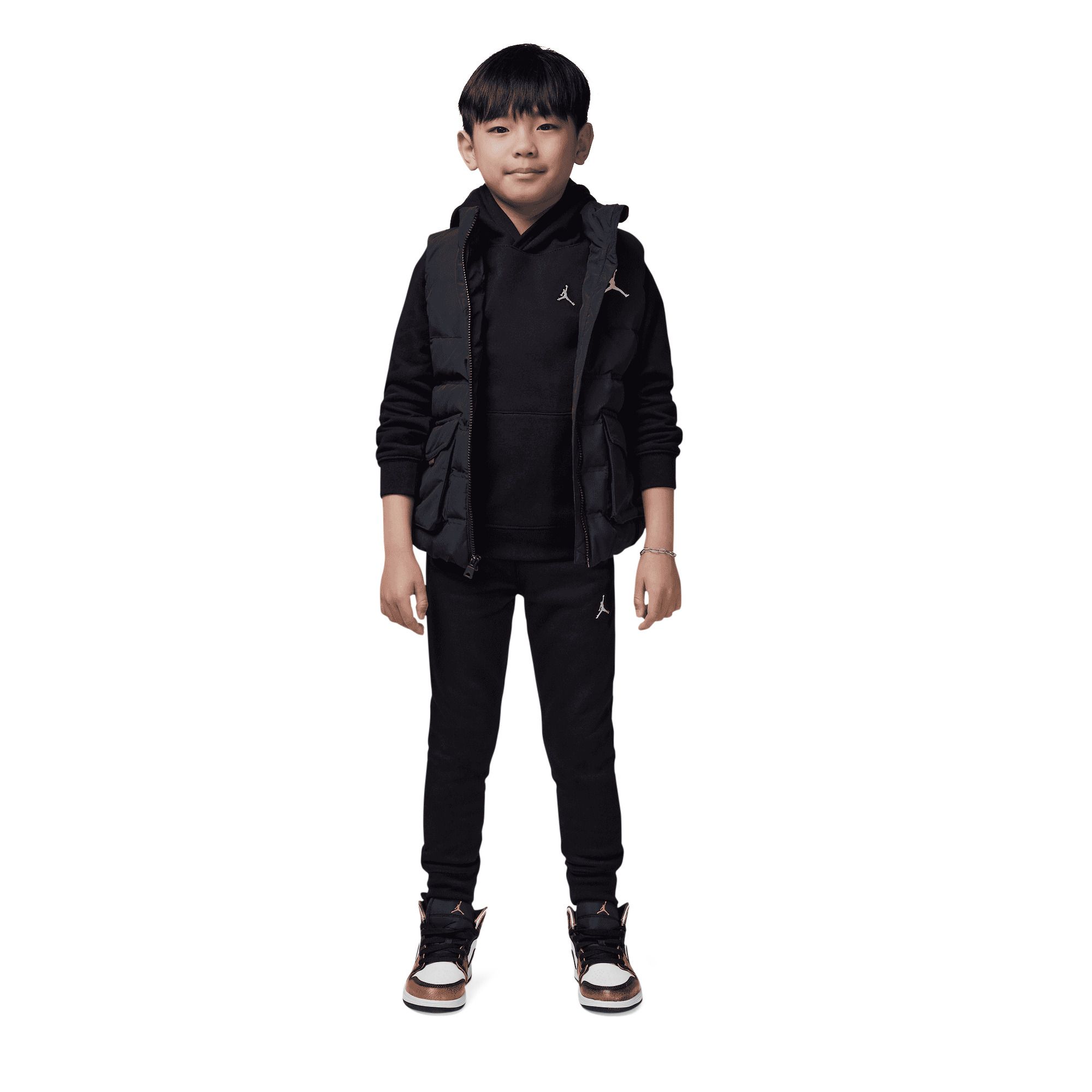 Jordan Toddler Boys' MJ Brooklyn Fleece Pullover Set