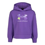 Under Armour Toddler Girls' Rival Big Logo Hoodie Front_Flat