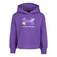 Under Armour Toddler Girls' Rival Big Logo Hoodie Front_Flat