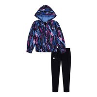 Under Armour Toddler Girls' 2-4 Full Zip Hoodie Set Front_Flat