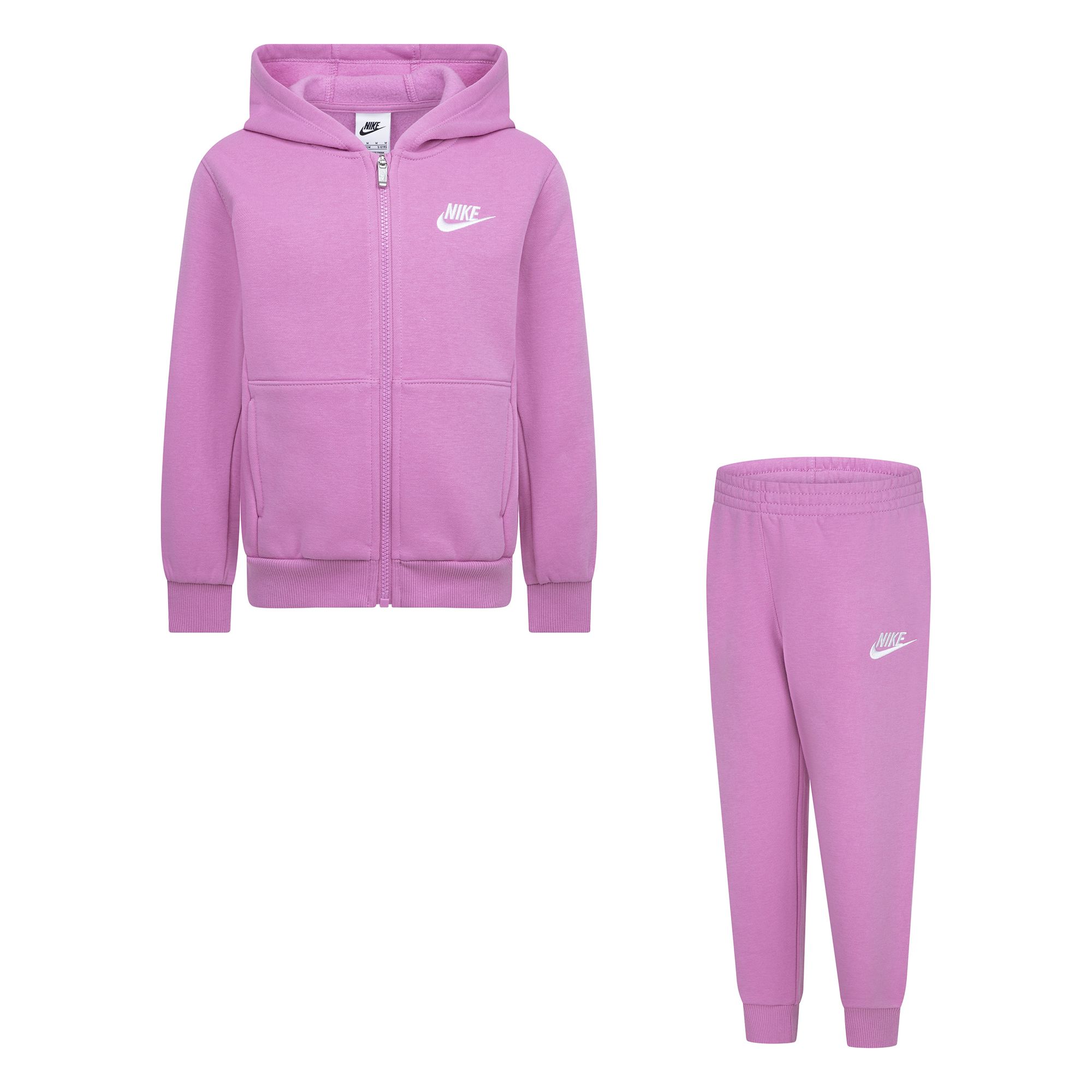 Nike Toddler Girls' 4-6X LBR Full Zip Club Hoodie Set