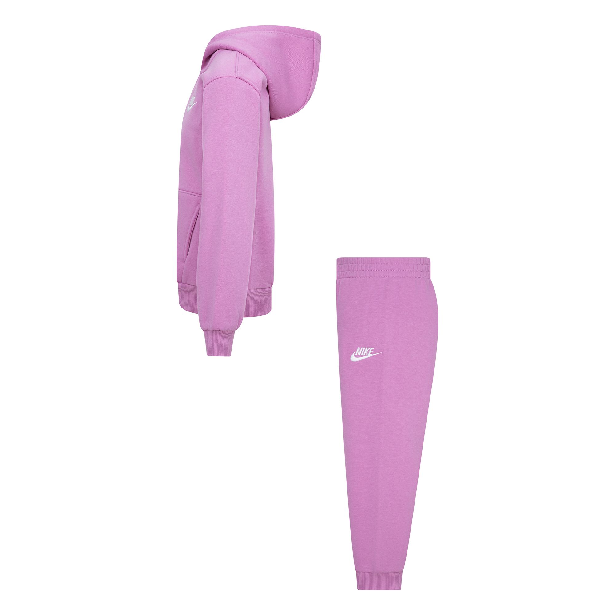 Nike Toddler Girls' 4-6X LBR Full Zip Club Hoodie Set