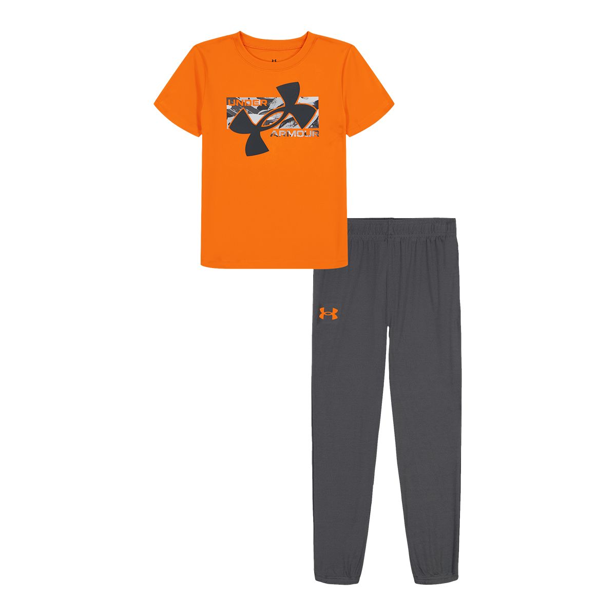 Under Armour Kids'  Tech T Shirt and Jogger Set
