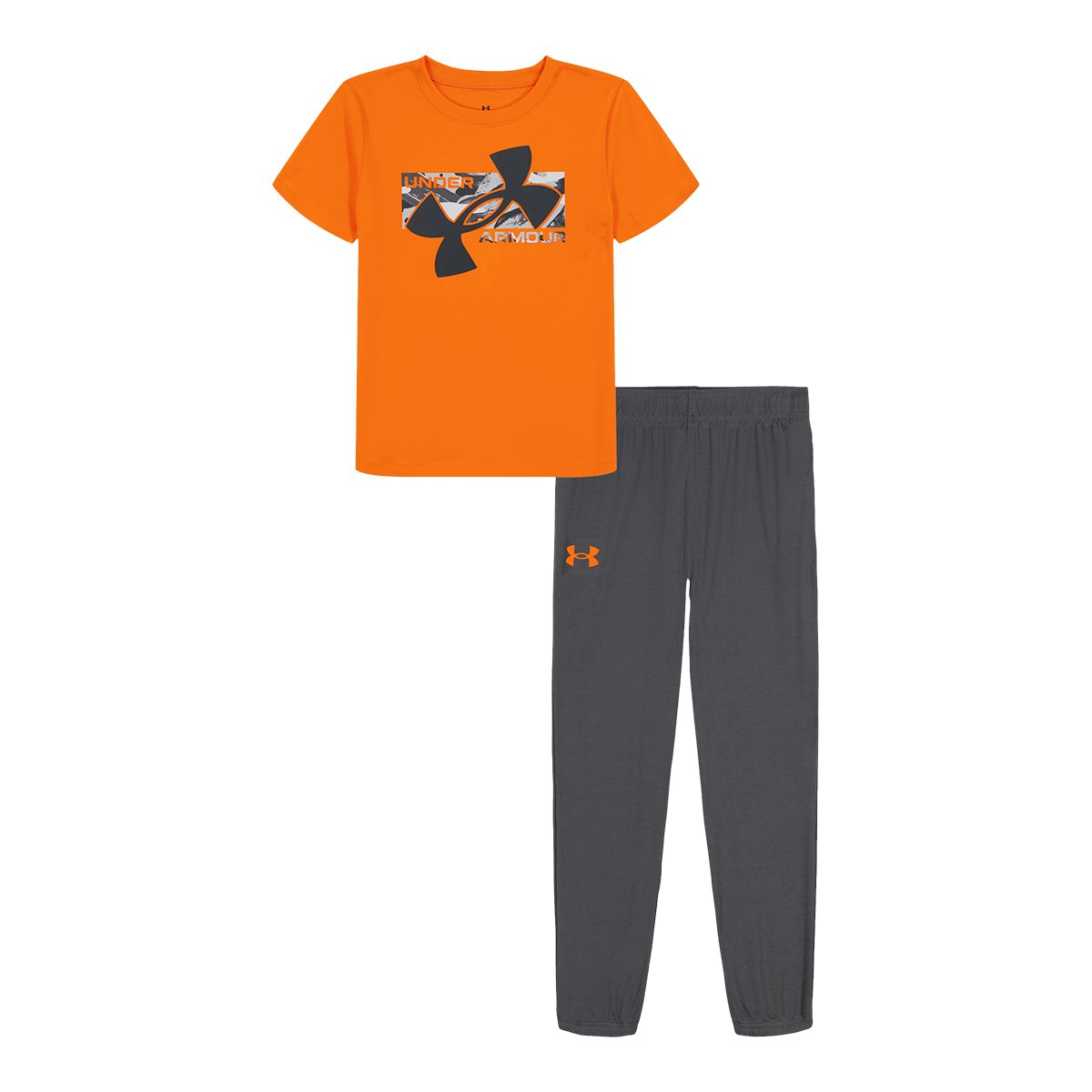 Under Armour Kids' Tech T Shirt and Jogger Set