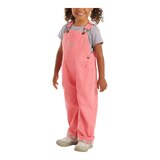 Carhartt Toddler 2-4 Flannel Overalls Pants Front_Three_Fourths_Angled_Left