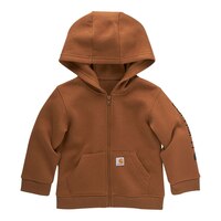 Carhartt Toddler Boys' 2-4 Full Zip Hoodie Front_Flat