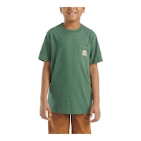 Carhartt Toddler Boys' 4-7 Pocket T Shirt Front_Flat
