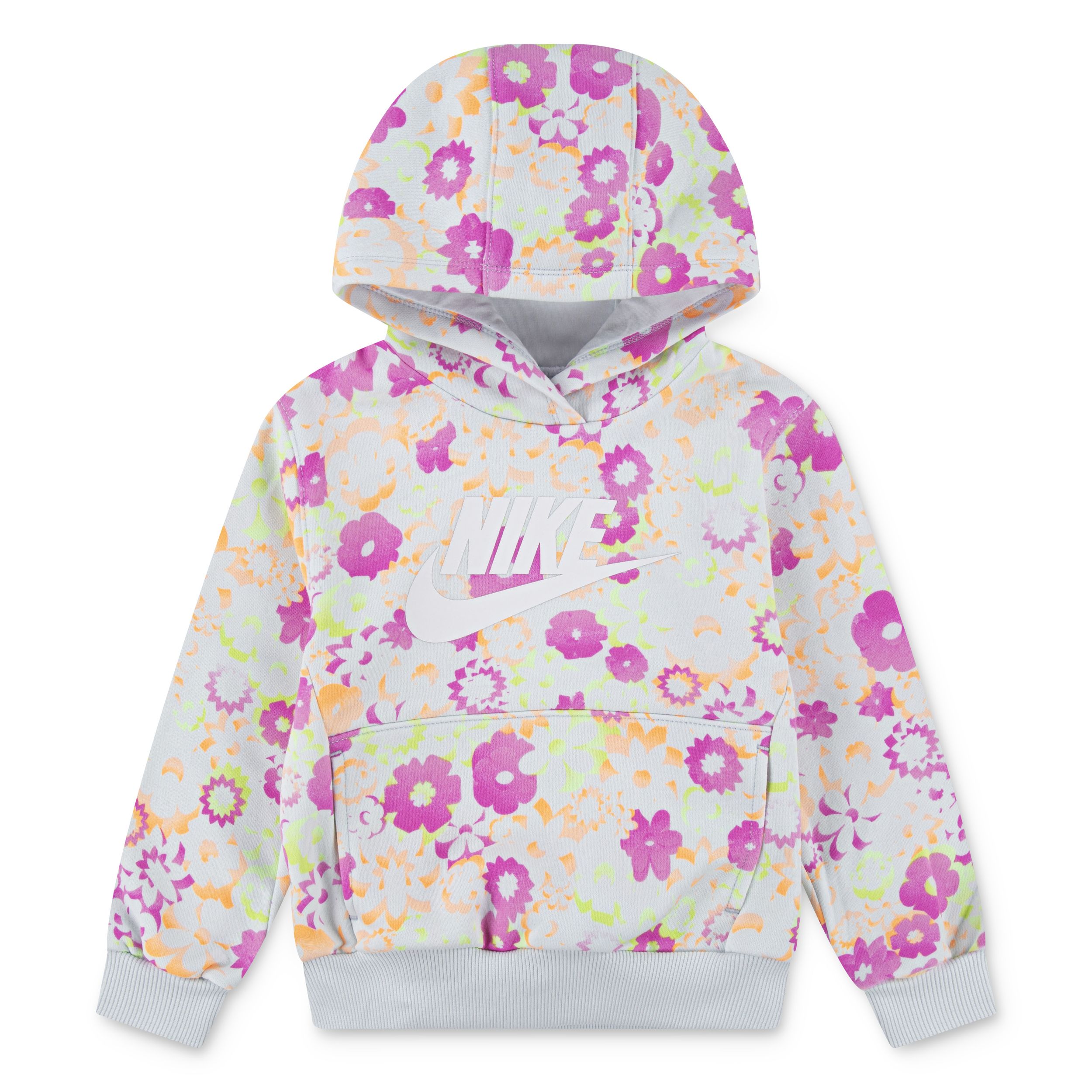 Nike Toddler Girls' Flow-Ral All Over Print Hoodie