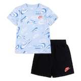 Nike Sportswear Toddler Boys' 4-7 Seasonal Shorts Set Front_Flat