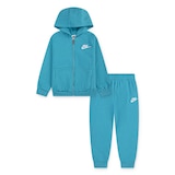Nike Toddler Girls' LBR Full Zip Club Fleece Set Front_Flat