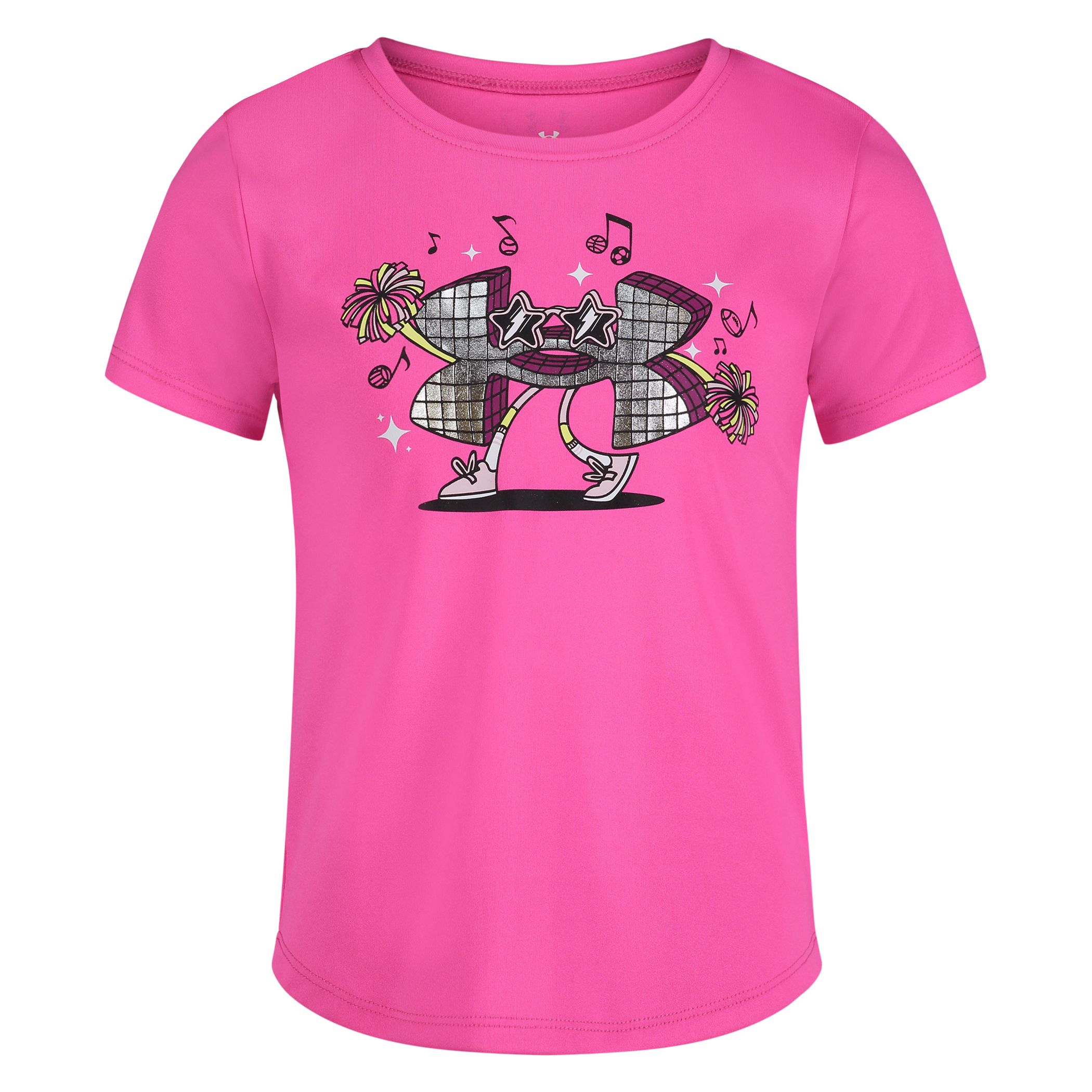 Under Armour Toddler Girls' Tech™ Disco T Shirt 4-6X
