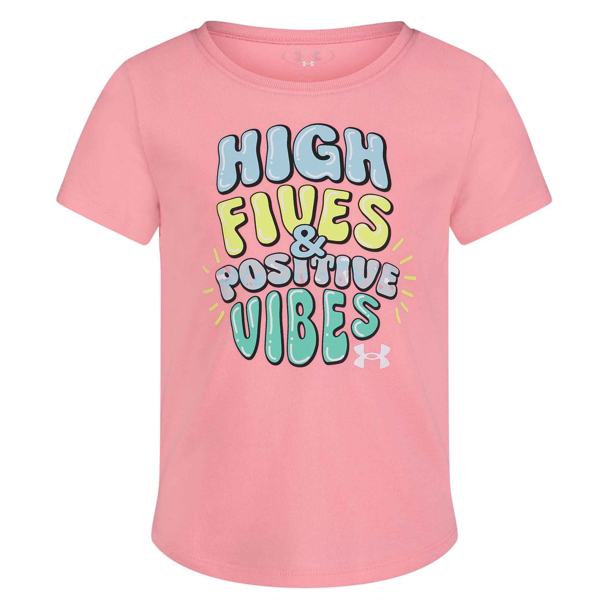 Under Armour Toddler Girls' High Fives T Shirt 4-6X